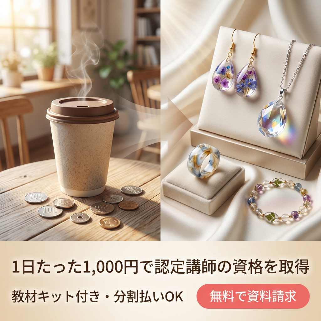 1日たった1,000円で認定講師